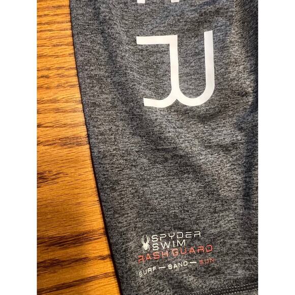 Spyder Rash Guard gray long sleeve T-shirt, men's size XL - Picture 8 of 8